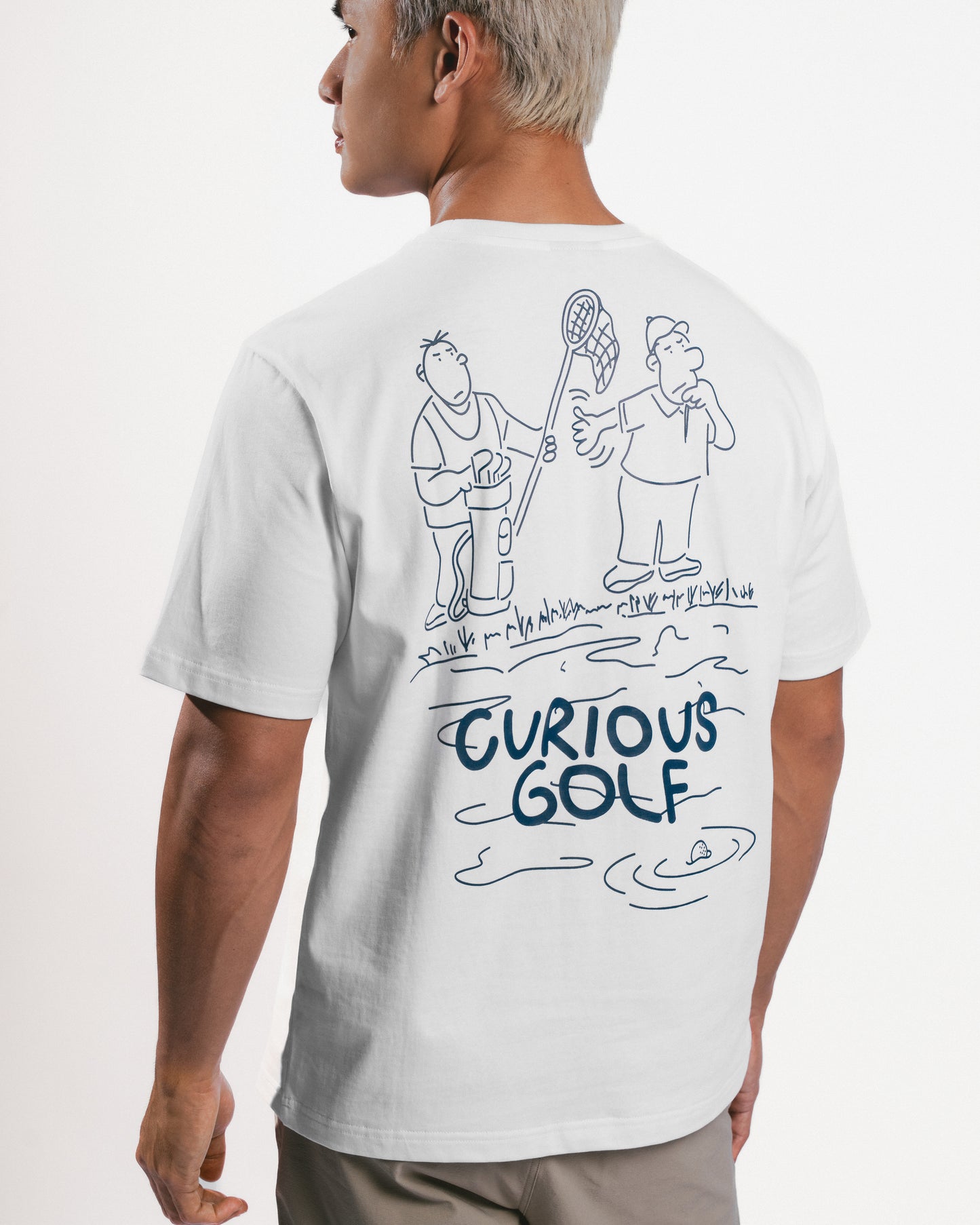 Lakeside Explorer Tee - Cloud White