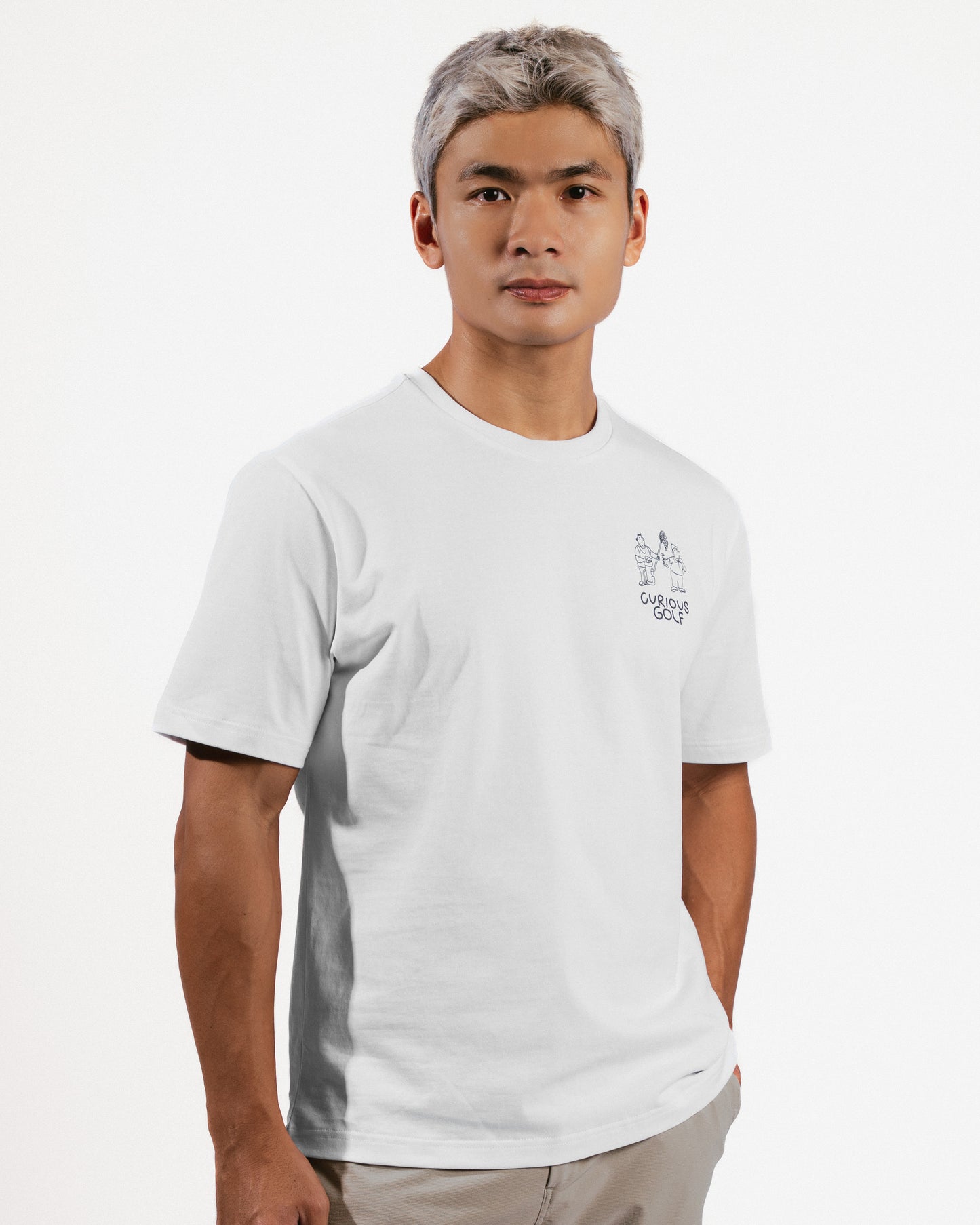 Lakeside Explorer Tee - Cloud White