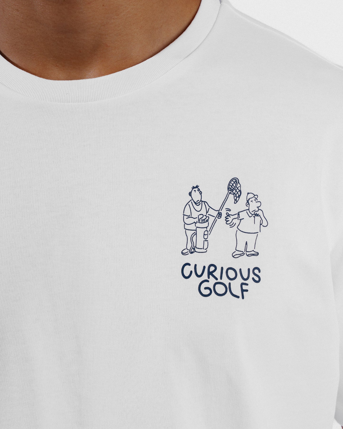Lakeside Explorer Tee - Cloud White