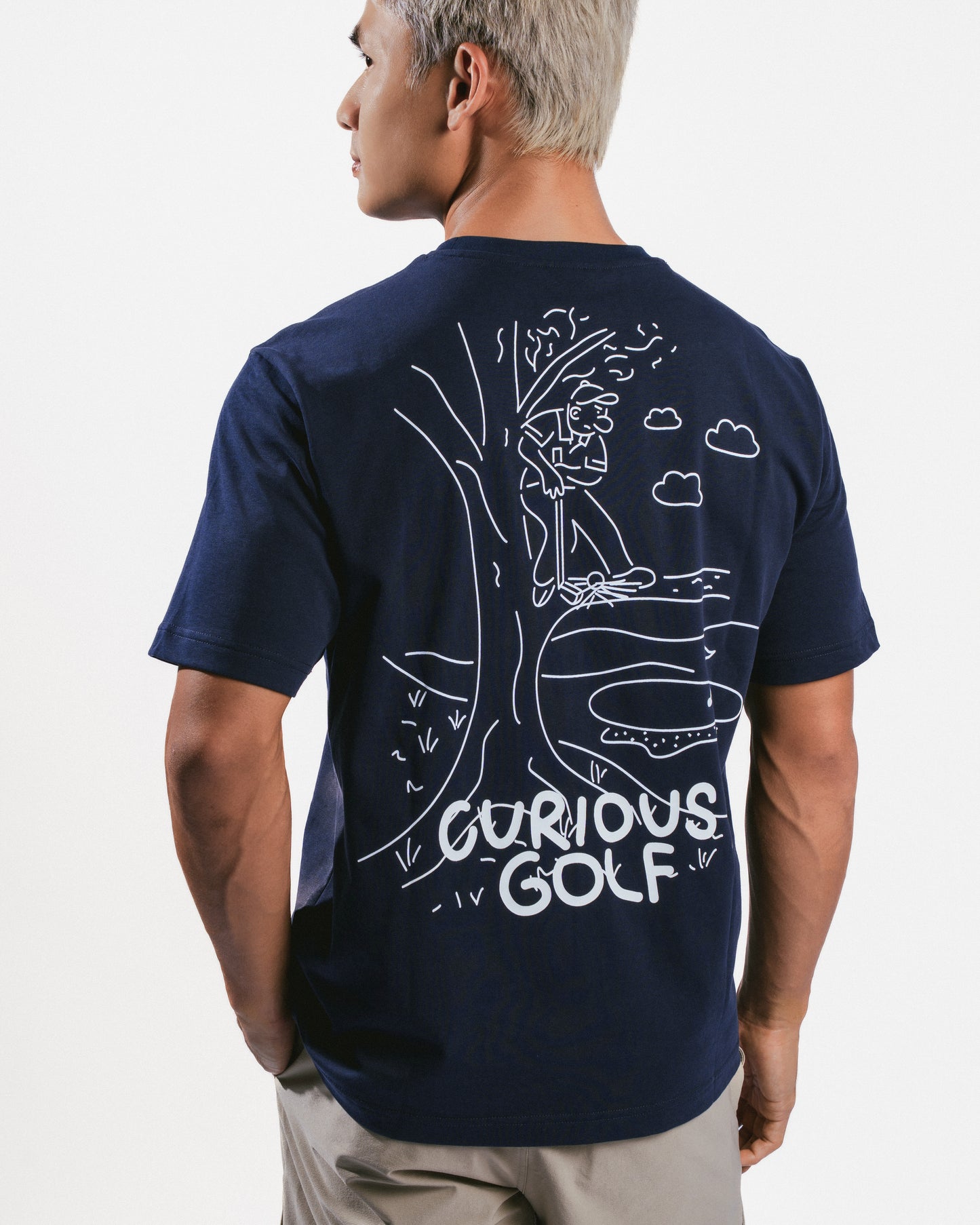 Forest Bound Tee - Classic Navy
