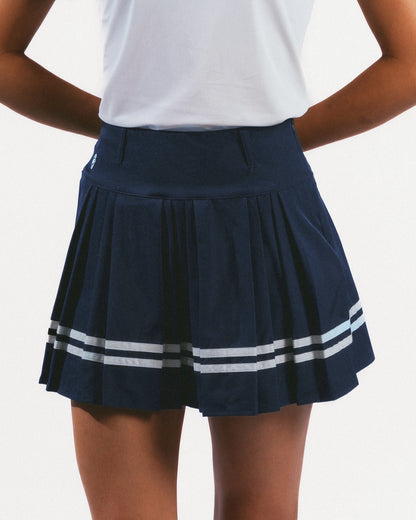 Pavilion Pleated Skirt - Classic Navy