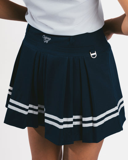 Pavilion Pleated Skirt - Classic Navy