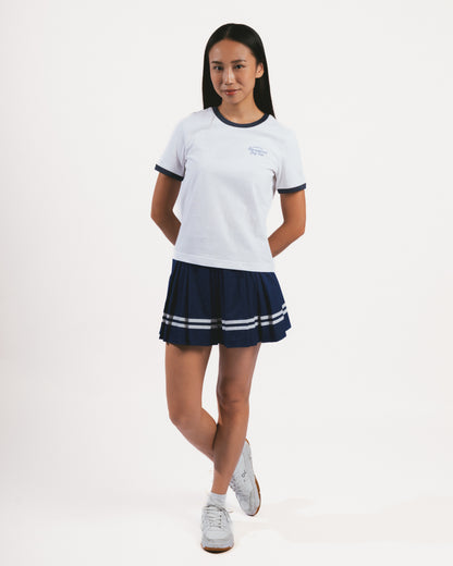 Pavilion Pleated Skirt - Classic Navy