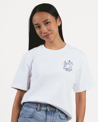 Lakeside Explorer Tee - Cloud White