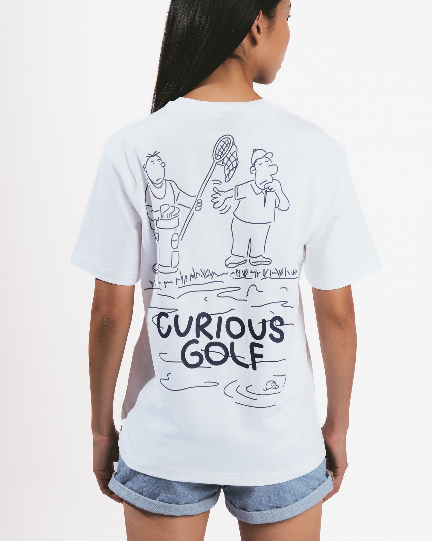 Lakeside Explorer Tee - Cloud White