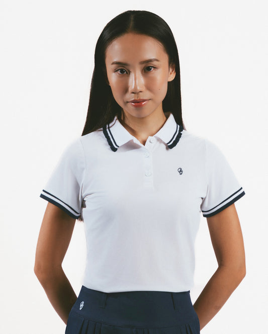 Terrace Polo - Cloud White