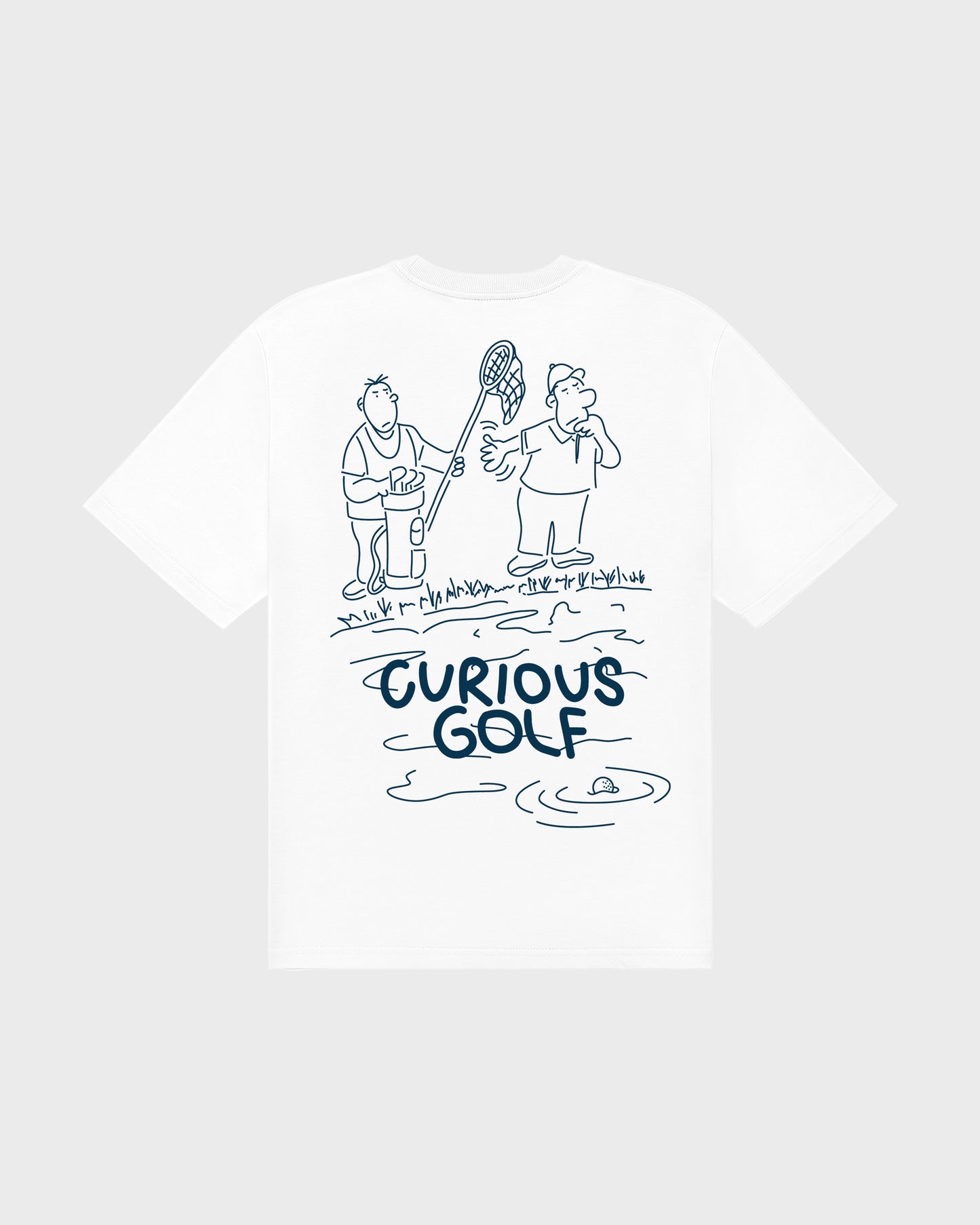 Lakeside Explorer Tee - Cloud White